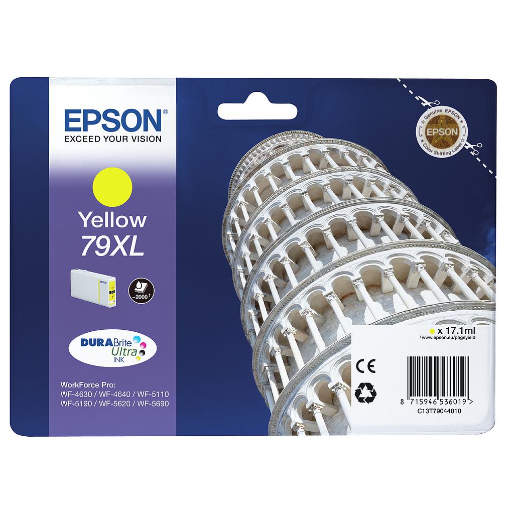 EPSON - Cartuchos ORIGINALES Inyección De Tinta 79XL AMARILLO (Ref.C13T79044010)