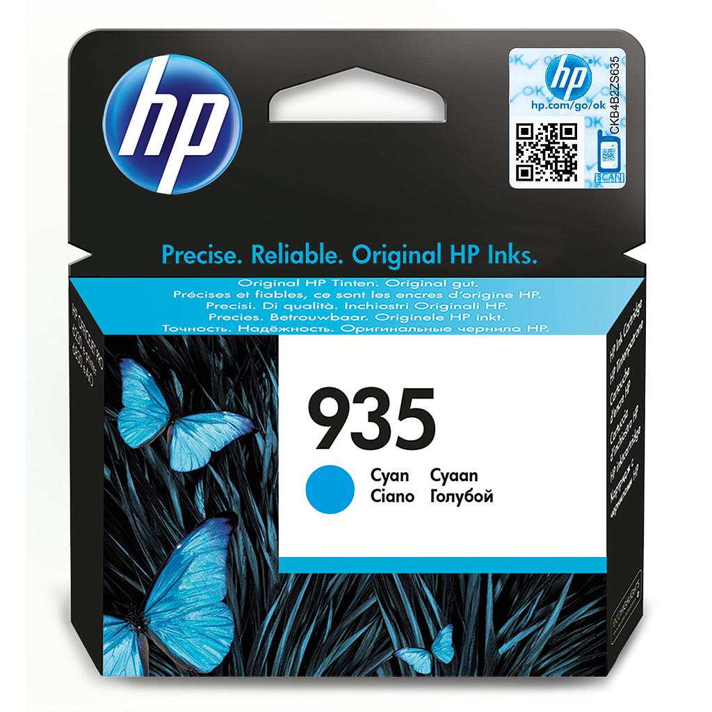 HP ( HEWLETT PACKARD ) - Cartuchos ORIGINALES Inyección De Tinta 935 OJP 6230 / 6830 CIAN -430 PAG- (Ref.C2P20AE)