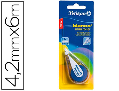 PELIKAN - CORRECTOR MINI 4,2 MM X 6 M (Ref.340505)