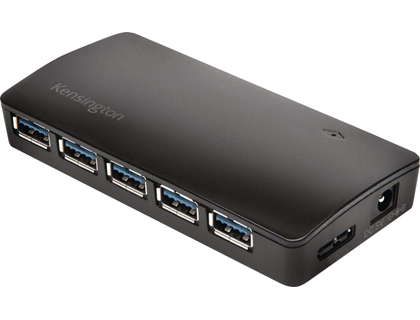 KENSINGTON - HUB USB 3.0 CON CARGADOR 7 PUERTOS NEGRO (Ref.K33980EU)