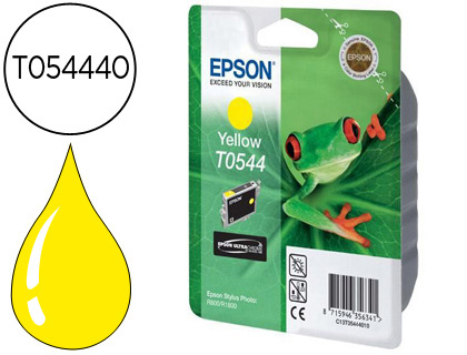 EPSON - INK-JET STYLUS PHOTO R800/1800 AMARILLO -400 PAG- (Ref.C13T0544401)