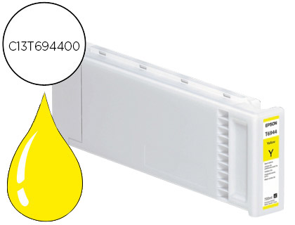 EPSON - INK-JET SURECOLOR T 3000/T5000/T7000 AMARILLO -12.000 PAG- (Ref.C13T694400)