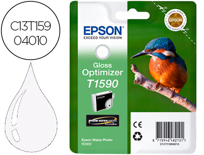 EPSON - INK-JET T1590 STYLUS PHOTO R2000 TRANSPARENTE 500 PAG (Ref.C13T15904010)