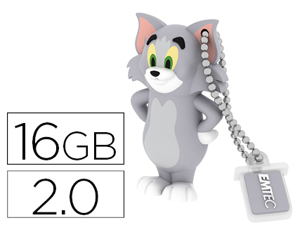 EMTEC - MEMORIA USB FLASH 16 GB 2.0 TOM (Ref.ECMMD16GHB102)