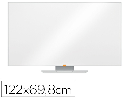 NOBO - PIZARRA BLANCA MAGNETICA ACERO VITRIFICADO WIDESCREEN 55" CON BANDEJAS PARA ROTULADORES 698X15X1229 MM (Ref.1905303)