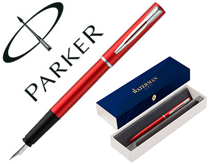 WATERMAN - PLUMA ALLURE LACA ROJA EN ESTUCHE DE REGALO (Ref.2068194)