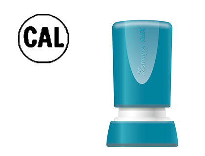 X'STAMPER QUIX - SELLO PERSONALIZABLE COLOR NEGRO REDONDO DIAMETRO 14 MM Q-32 (Ref.QPTL-QE14RU Q32 NE)