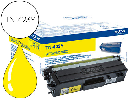 BROTHER - TONER TN-423 PARA DCP-L8410 CDN / 8410 CDW / HL-L8260 CDW / MFC-L8360 CDW / 8690 CDW / 8900 CDW (Ref.TN-423Y)