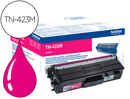 BROTHER - TONER TN-423 PARA DCP-L8410 CDN / 8410 CDW / HL-L8260 CDW / MFC-L8360 CDW / 8690 CDW / 8900 CDW (Ref.TN-423M)