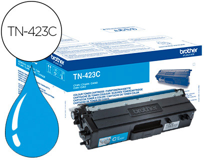 BROTHER - TONER TN-423 PARA DCP-L8410 CDN / 8410 CDW / HL-L8260 CDW / MFC-L8360 CDW / 8690 CDW / 8900 CDW CIAN (Ref.TN-423C)