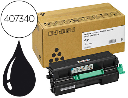 RICOH - TONER AFICIO SP 3600 DN / 3600 SF / 3610 SDF NEGRO 6000 PAGINAS (Ref.407340)