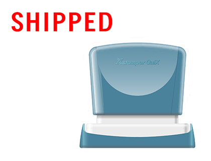 X'STAMPER QUIX - SELLO PERSONALIZABLE COLOR ROJO MEDIDAS 13X49 MM Q-13 (Ref.QPTL-Q1349RU Q13 RO)