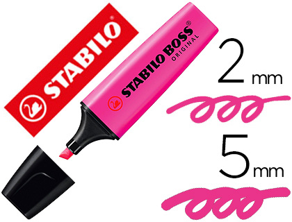 STABILO - ROTULADOR BOSS FLUORESCENTE 70 MAGENTA (Ref.70/58)