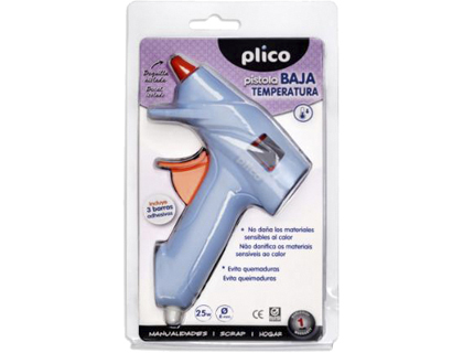 PLICO - PISTOLA TERMOFUSIBLE 25W BAJA TEMPERATURA (Ref.1650)