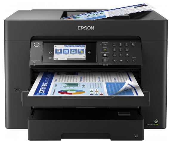 EPSON - MULTIFUNCIÓN WORKFORCE WF-7840DTWF - IMPRESORA, COPIADORA, ESCANER Y FAX en A3 (Canon L.P.I. 5,25€ Incluido) (Ref. C11CH67402)