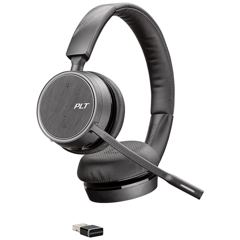 PLANTRONICS - Auricular voyager 4220 uc biaural con microfono usb-a (Ref. 211996-01)