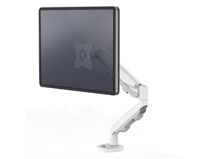 FELLOWES - Brazo para monitor serie eppa ajustable altura 1 pantalla normativa vesa hasta 10 kg blanco (Ref. 9683201)