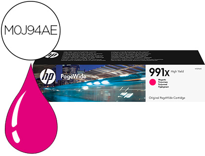 HP ( HEWLETT PACKARD ) - Ink-jet 991x pagewide 755dn/mfp 774dn/mfp 774dns/mfp 779dn/mfp 779dns/p77740dw/p77750z/magent (Ref. M0J94AE)