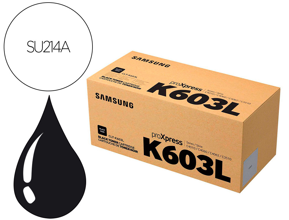 HP ( HEWLETT PACKARD ) - Toner samsung negro standard slc4010nd / c4060fx (Ref. SU214A)