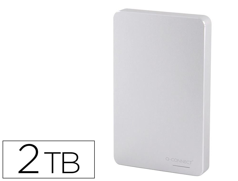 Q-CONNECT - Disco duro 2,5\" externo 2tb usb 3.0 sata (Ref. KF18084)