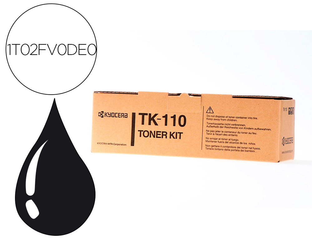 KYOCERA MITA - KYOCERA - Toner -mita fs-720/820/920 tk110 alta capacidad (Ref. 1T02FV0DE0)