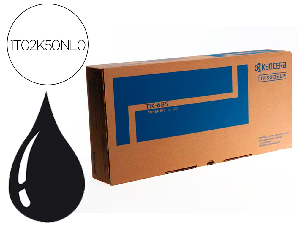 KYOCERA MITA - KYOCERA - Toner -mita copiadora taskalfa 300i negro tk-685 (Ref. 1T02K50NL0)