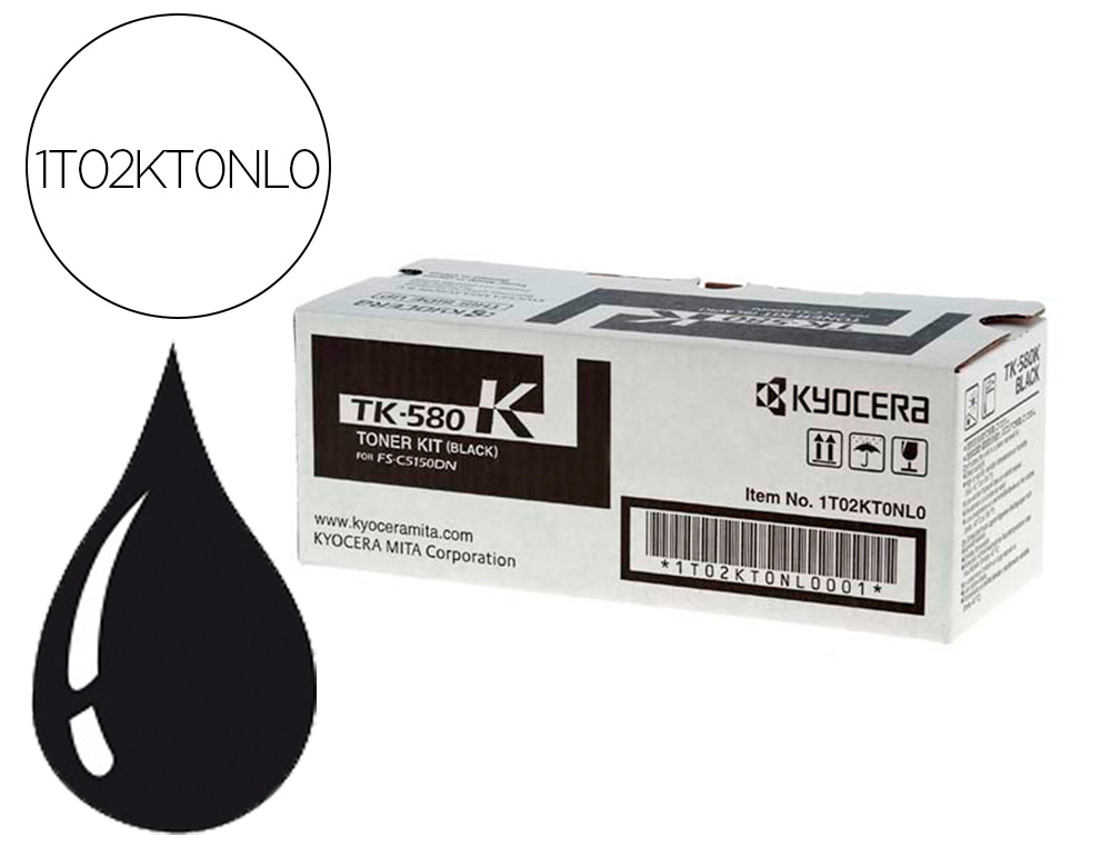KYOCERA MITA - KYOCERA - Toner -mita ecosys m6035cidn / m6535cidn / p6035cdn tk-5150k negro (Ref. 1T02KT0NL0)