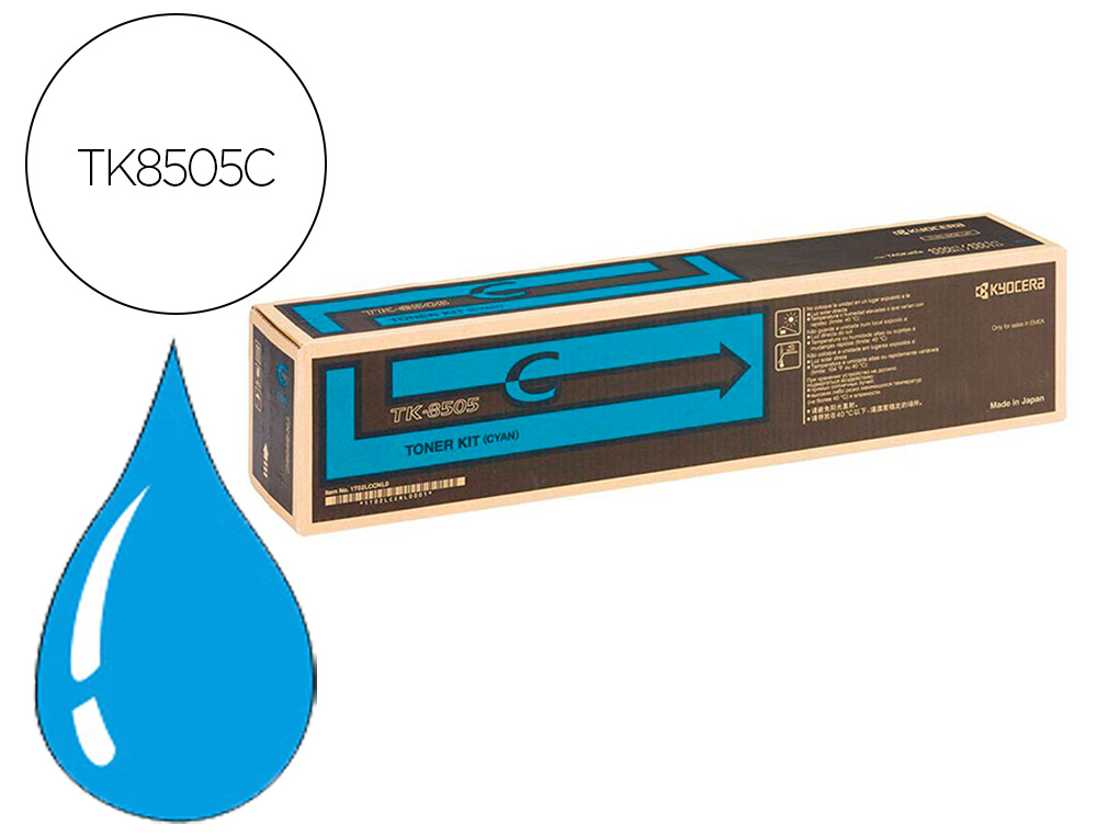 KYOCERA MITA - KYOCERA - Toner -mita toner cian tk8505c (Ref. 1T02LCCNL0)