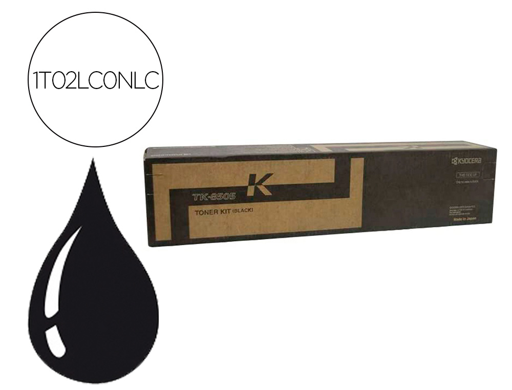 KYOCERA MITA - KYOCERA - Toner -mita toner negro tk8505k (Ref. 1T02LC0NLC)