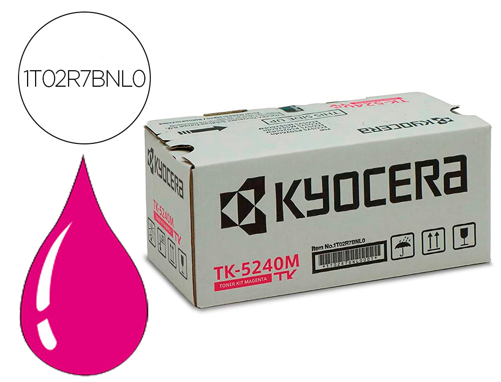 KYOCERA MITA - KYOCERA - Toner tk-5240m mita m5526cdn magenta 3.000 p ginas (Ref. 1T02R7BNL0)