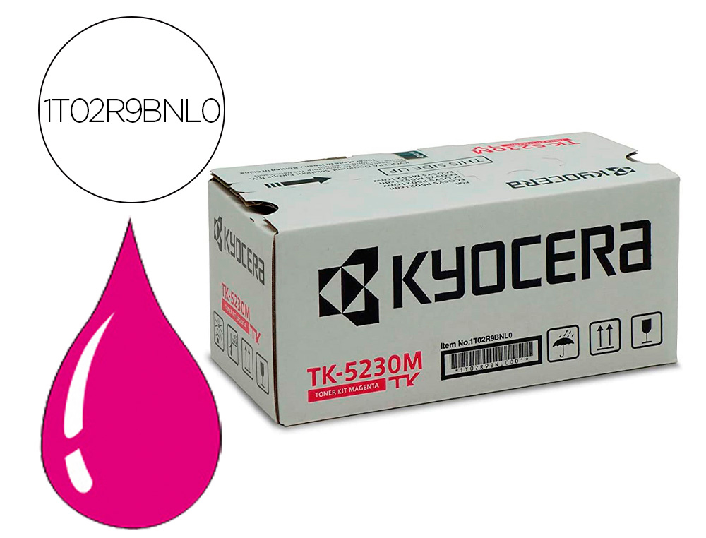 KYOCERA MITA - KYOCERA - Toner mita tk-5230m magenta 2200 pag (Ref. 1T02R9BNL0)