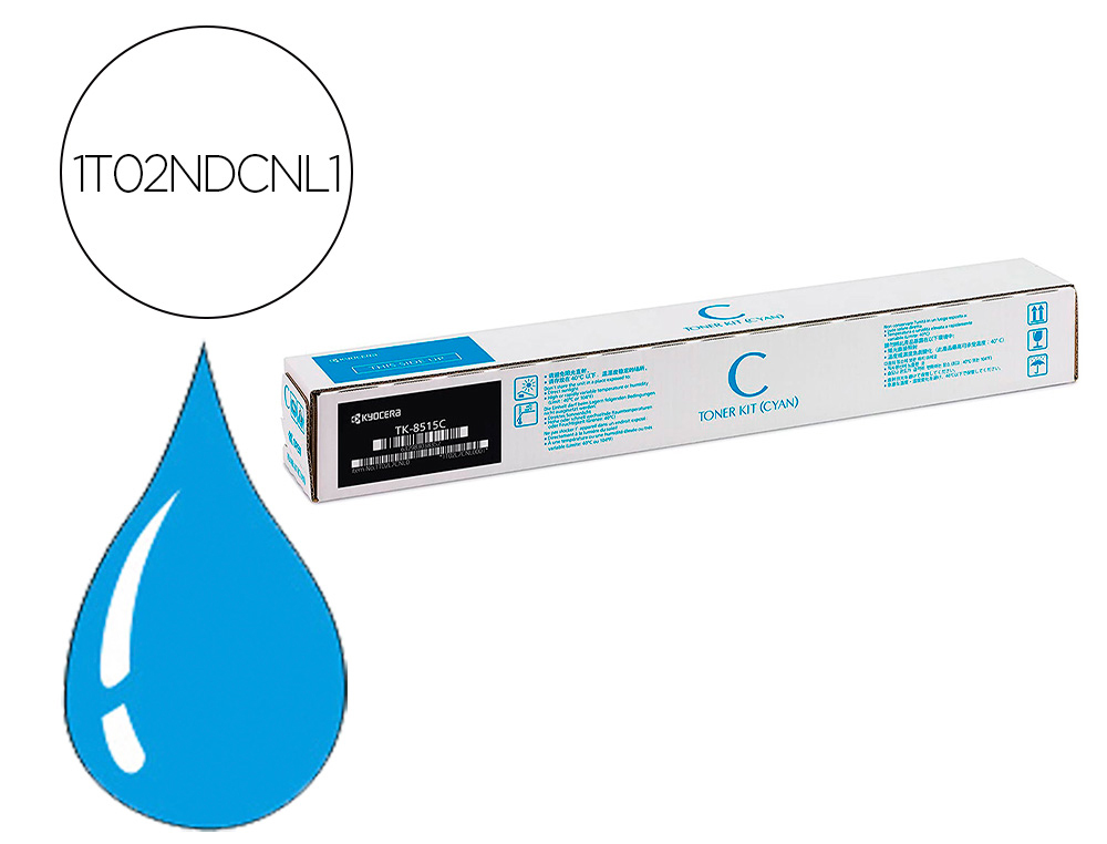 KYOCERA MITA - KYOCERA - Toner tk-8515c cyan para taskalfa 5052ci / 6052ci (1t02ndcnl0) (Ref. 1T02NDCNL1)