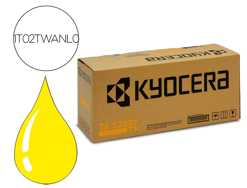 KYOCERA MITA - KYOCERA - Toner tk5280y amarillo para ecosysm6235 / 6635cidn (Ref. 1T02TWANL0)