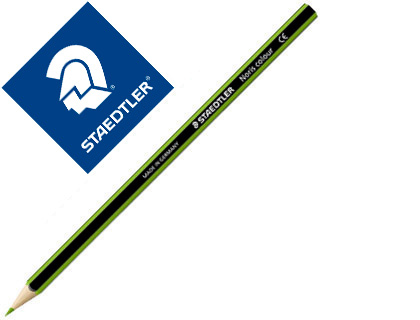 STAEDTLER - Lapiz de color wopex ecologico verde claro (Ref. 185-50)