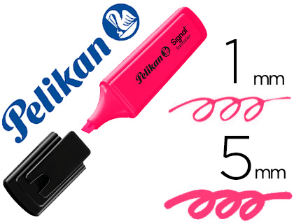 PELIKAN - Rotulador fluorescente textmarker signal rosa (Ref. 803595)
