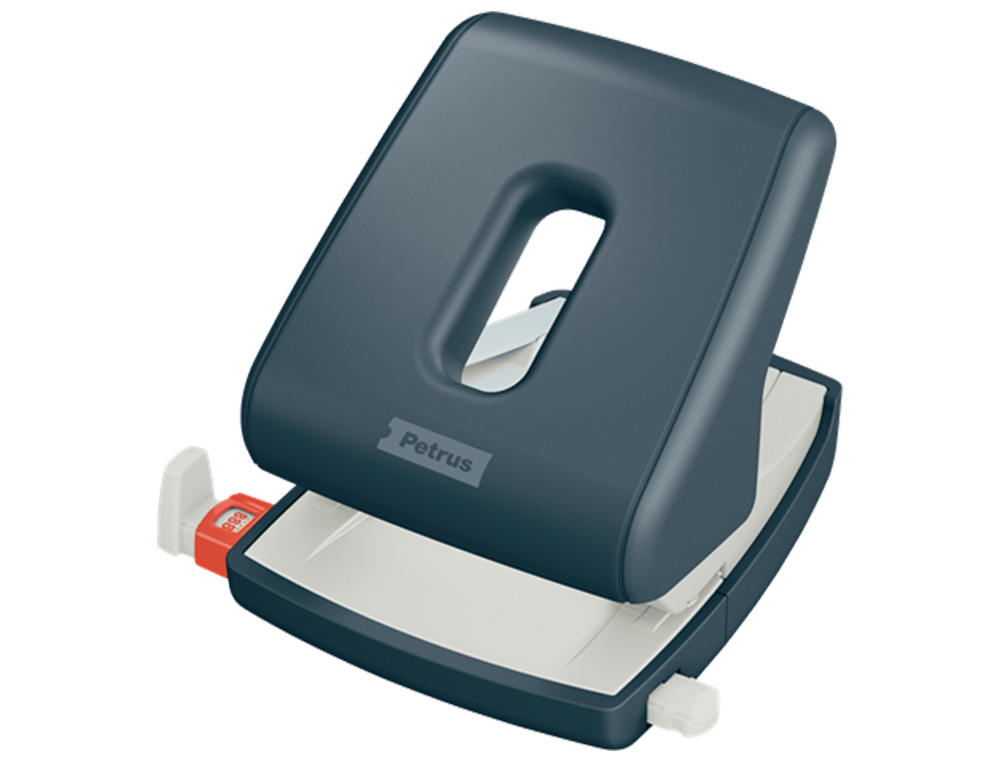 PETRUS - Taladrador cosy gris capacidad 30 hojas (Ref. 627474)