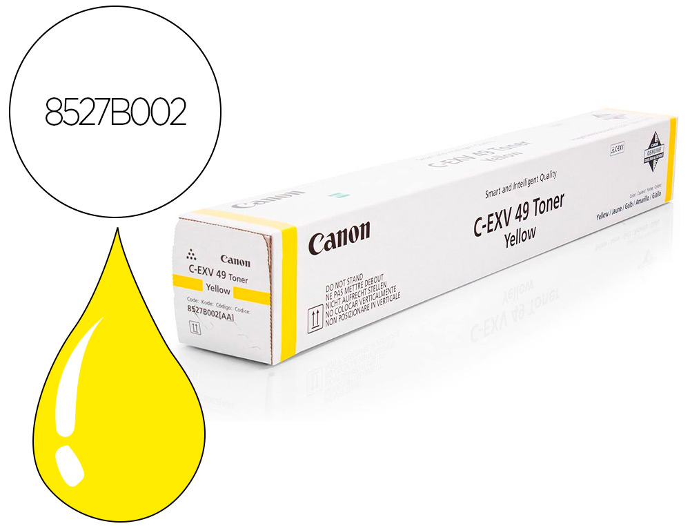 CANON - Toner exv49y ir advance c3325 c3330 amarillo (Ref. 8527B002)