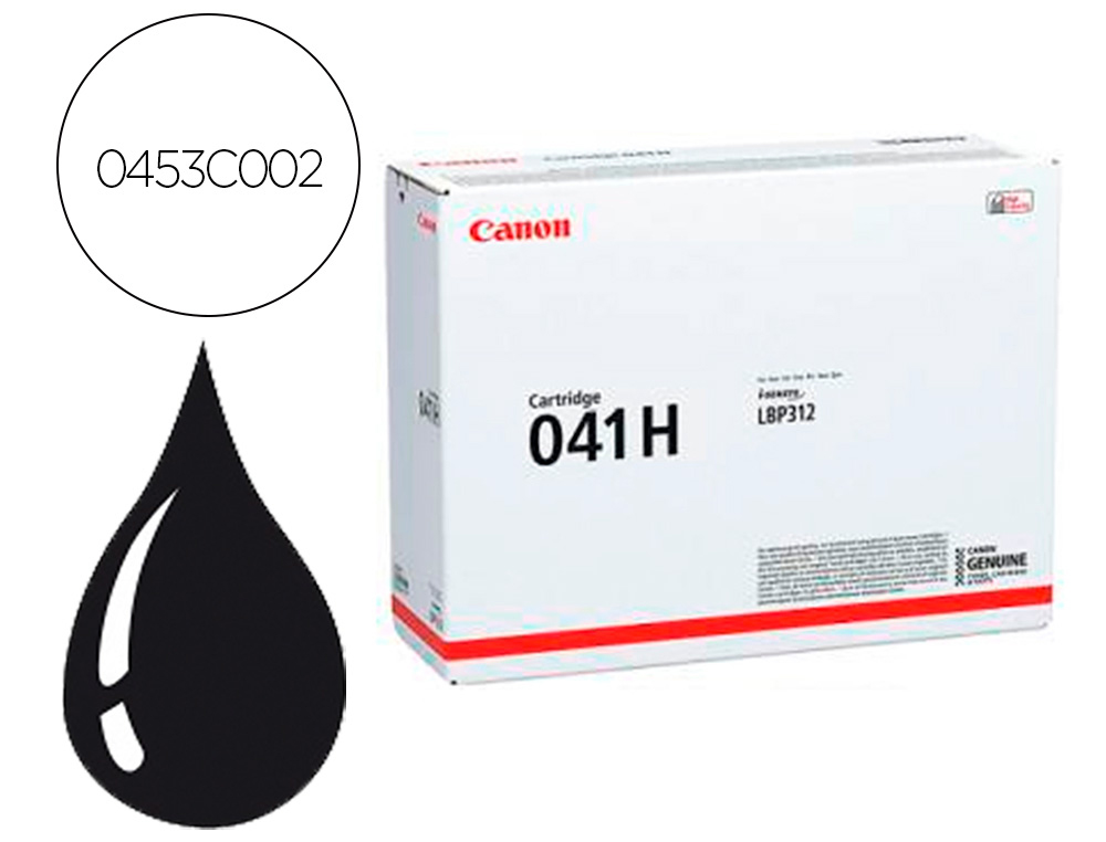 CANON - Toner 041h crg041bk lbp312 lbp310 (Ref. 0453C002)