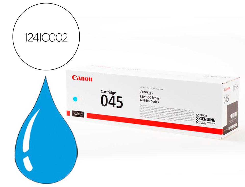 CANON - Toner 045c mf631 mf633 mf635 cian (Ref. 1241C002)