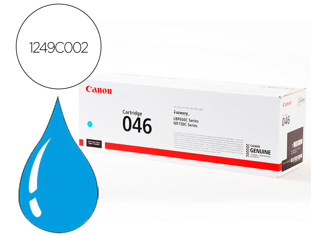 CANON - Toner 046c lbp650 mfc730 cian (Ref. 1249C002)