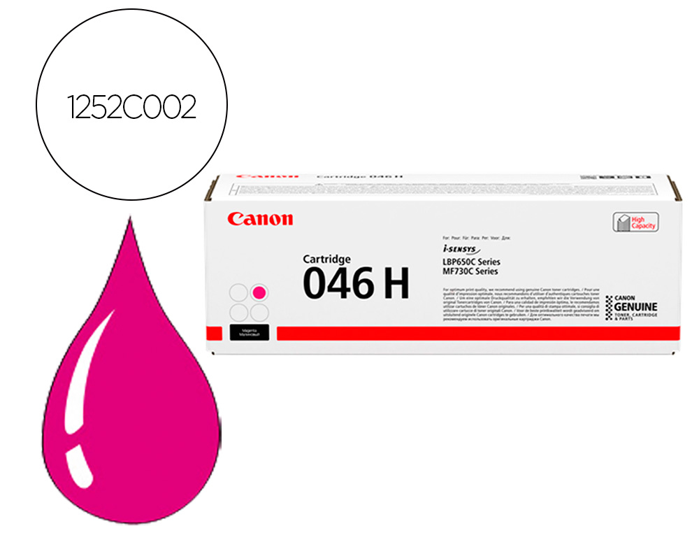 CANON - Toner 046hm lbp650 mfc730 magenta (Ref. 1252C002)