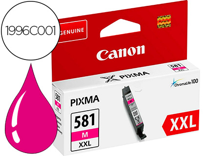 CANON - Ink-jet 581 xxl ts9550 / ts705 magenta 830 paginas (Ref. 1996C001)