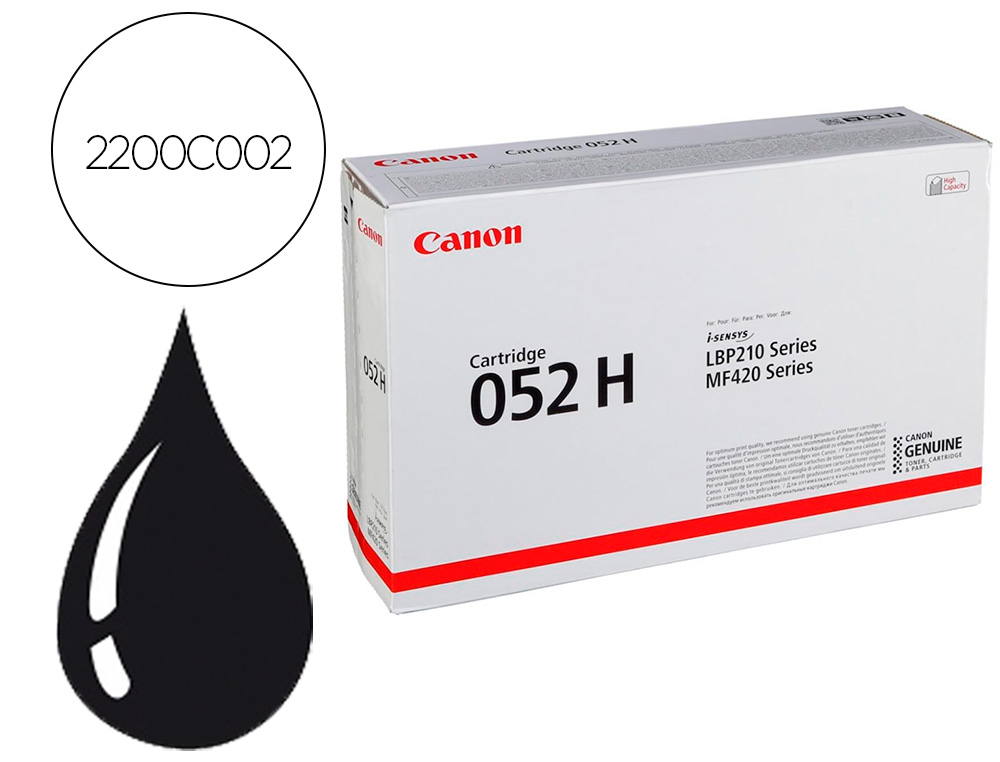 CANON - Toner isensys lbp212 dw / mf421dw negro (Ref. 2200C002)