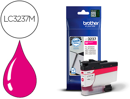 BROTHER - Ink-jet lc3237 hl-j6000dw / hl-j6100dw / mfc-j5945dw / mfc-j6945dw / mfc-j6947dw 1500 pag magenta (Ref. LC3237M)