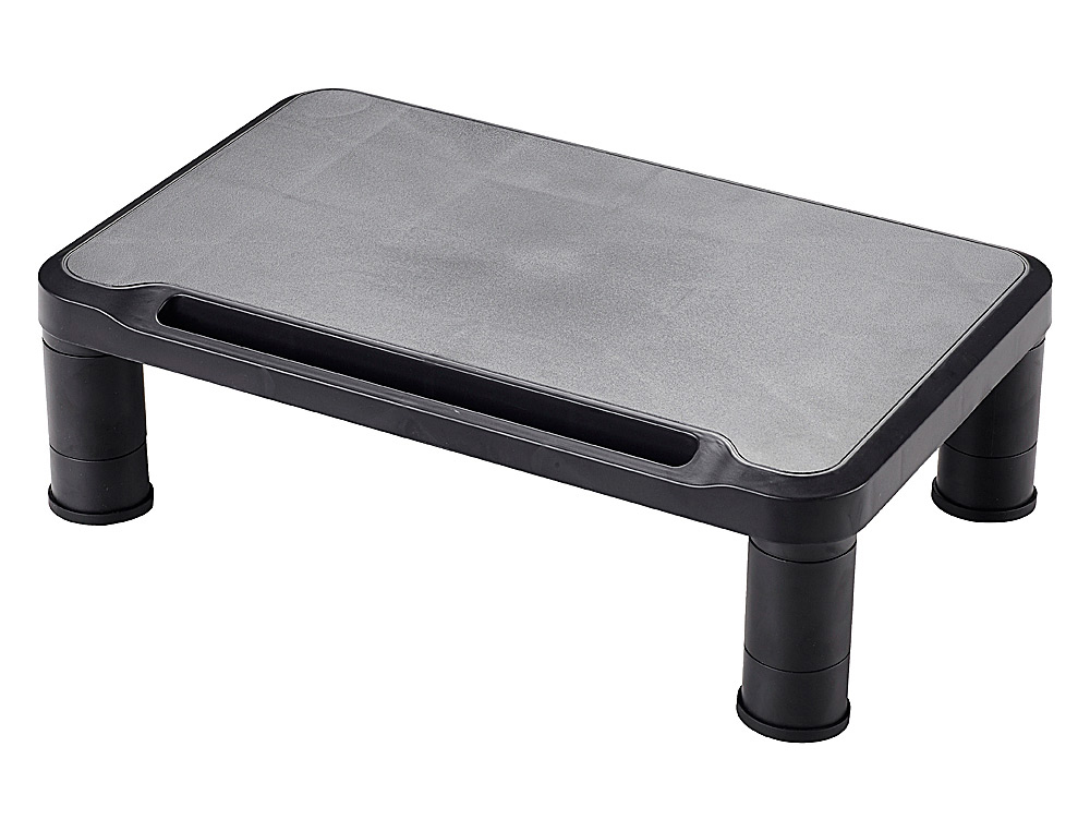 Q-CONNECT - Soporte para monitor ajustable en altura 380x240x112 mm (Ref. KF18018)