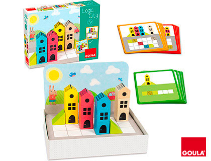 GOULA - Juego didactico logic city (Ref. 50200)
