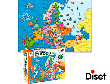 DISET - Juego didactico paises de europa (Ref. 68947)