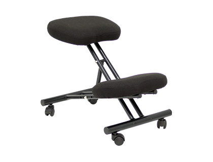 PIQUERAS Y CRESPO - Taburete oficina pyc con reposarodillas regulable en varias posiciones negro 640x460x600 mm (Ref. 37BALI840)