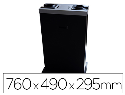 SIE - Maquina embolsadora de paraguas capacidad 500 bolsas cortas + 500 bolsas largas 760x490x295 mm (Ref. PLUVILUX DUO)