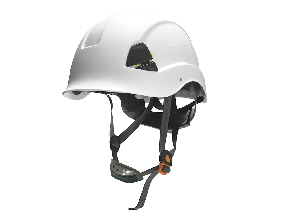 FARU - Casco abs para trabajos en alturas 6 puntos de anclaje color blanco (Ref. 8492-BL)